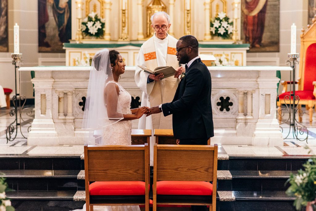Toronto Wedding St Mary's Church Ceremony